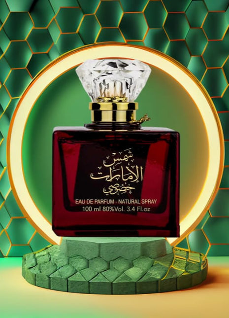 Set Shams Al Emarat Khususi- Ard Al Zaafaran, Femei, Apa de Parfum 100ml + Deo - 50ml