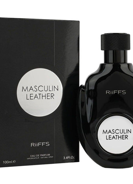 Parfum Masculin Leather, Riiffs, Barbati - 100ml