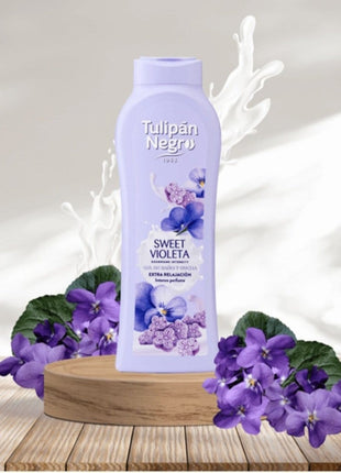 Tulipan Negro Gel Dus Sweet Violeta 650 ml