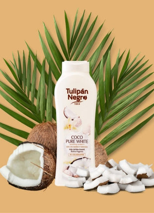 Tulipan Negro Gel Dus Coco Pure White 650 ml