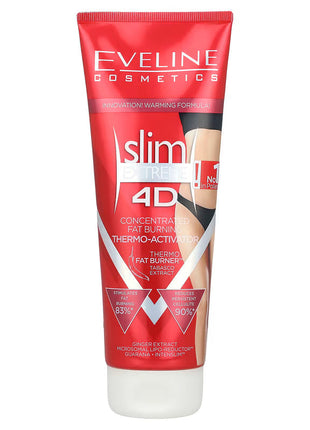 Eveline Cosmetics – Slim Extreme 4D Activator Termic Concentrat pentru Arderea Grăsimilor, 250 ml