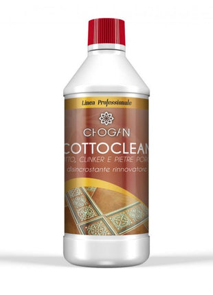 COTTOCLEAN – Curata si reinnoieste teracota, CLINKER, Pietre Poroase (750 ML)