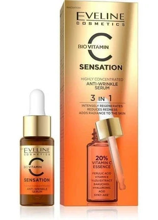 Ser antirid, Eveline, C Sensation, 18ml, portocaliu