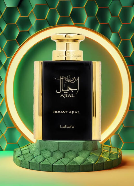 Apa de Parfum Rouat Ajial, Lattafa, Barbati - 100ml