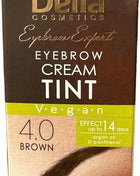 DELIA HENNA/CREMA KIT PROFESIONAL pentru sprâncene Maro 4.0