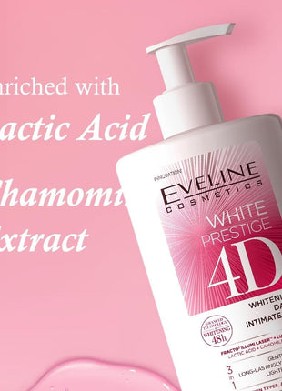 Gel intim White Prestige 4D Whitening Daily Intimate Gel 250 ml