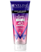 Cremă anticelulitică Eveline Cosmetics Firming Slim Extreme 4D Super Concentrată cu terapie lipo-șoc de noapte