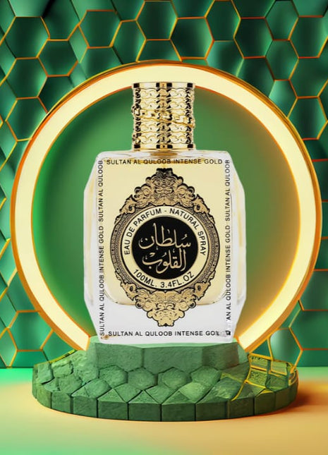 Apa de Parfum Sultan Al Quloob Intense Gold, Suroori, Unisex - 100ml