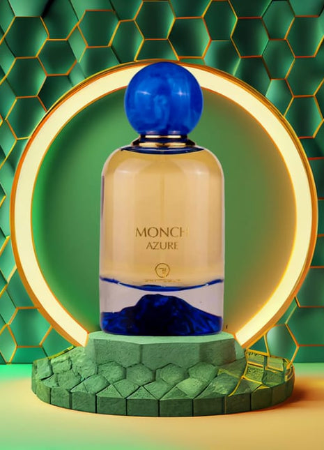 Apa de Parfum Monch Azure, Grandeur Elite, Unisex - 100ml