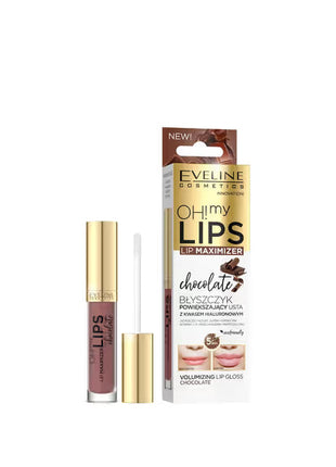 Luciu cu efect de marire Eveline Oh! My Lips Lip Maximizer chocolate Eveline
