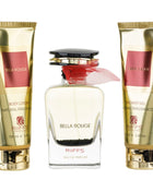 Set Cadou Bella Rouge Apa de Parfum 100ml + Gel De Dus 100ml + Lotiune de corp 100ml, Riiffs