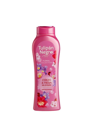 Gel de Baño Tulipán Negro Cerezo &amp; Fresia 650 ml