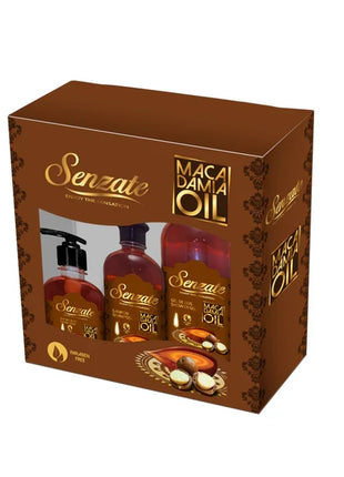 SENZA CASETA CADOU (SPUMANT1L+SG500+SAP300) MACADAMIA