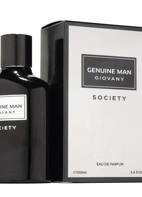 Fragrance World Genuine Man Giovany Society Eau de Parfum pentru Bărbați 100 ml