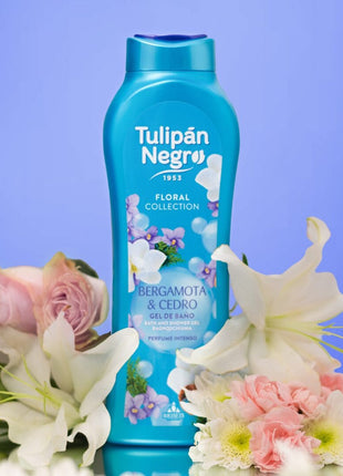 Gel de dus Tulipán Negro Bergamota &amp; Cedro 650 ml