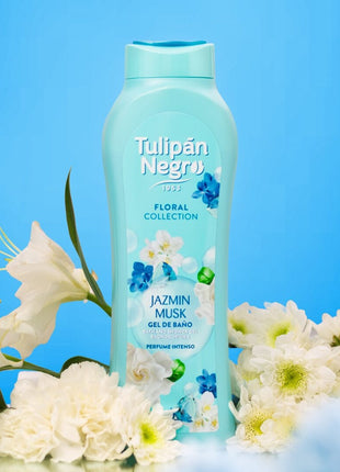Gelul de duș Tulipán Negro Jazmín Musk 650 ml