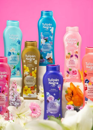 Gelul de duș Tulipán Negro Floral Dream 650 ml