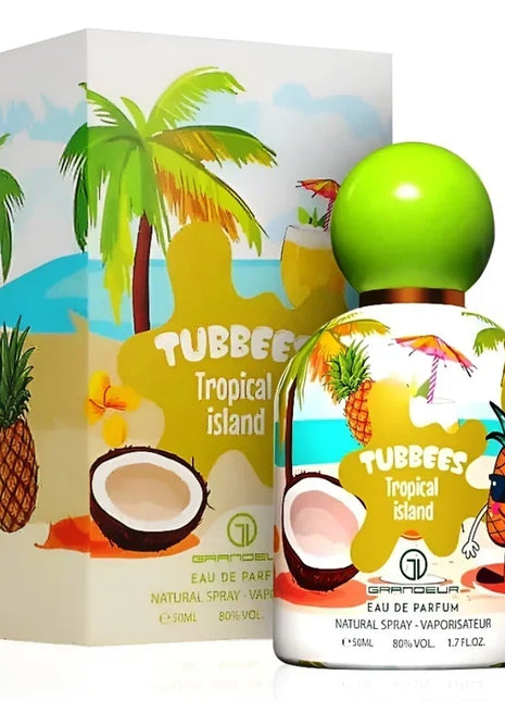 Grandeur Elite Tubbees Tropical Island Eau de Parfum Unisex 50 ml