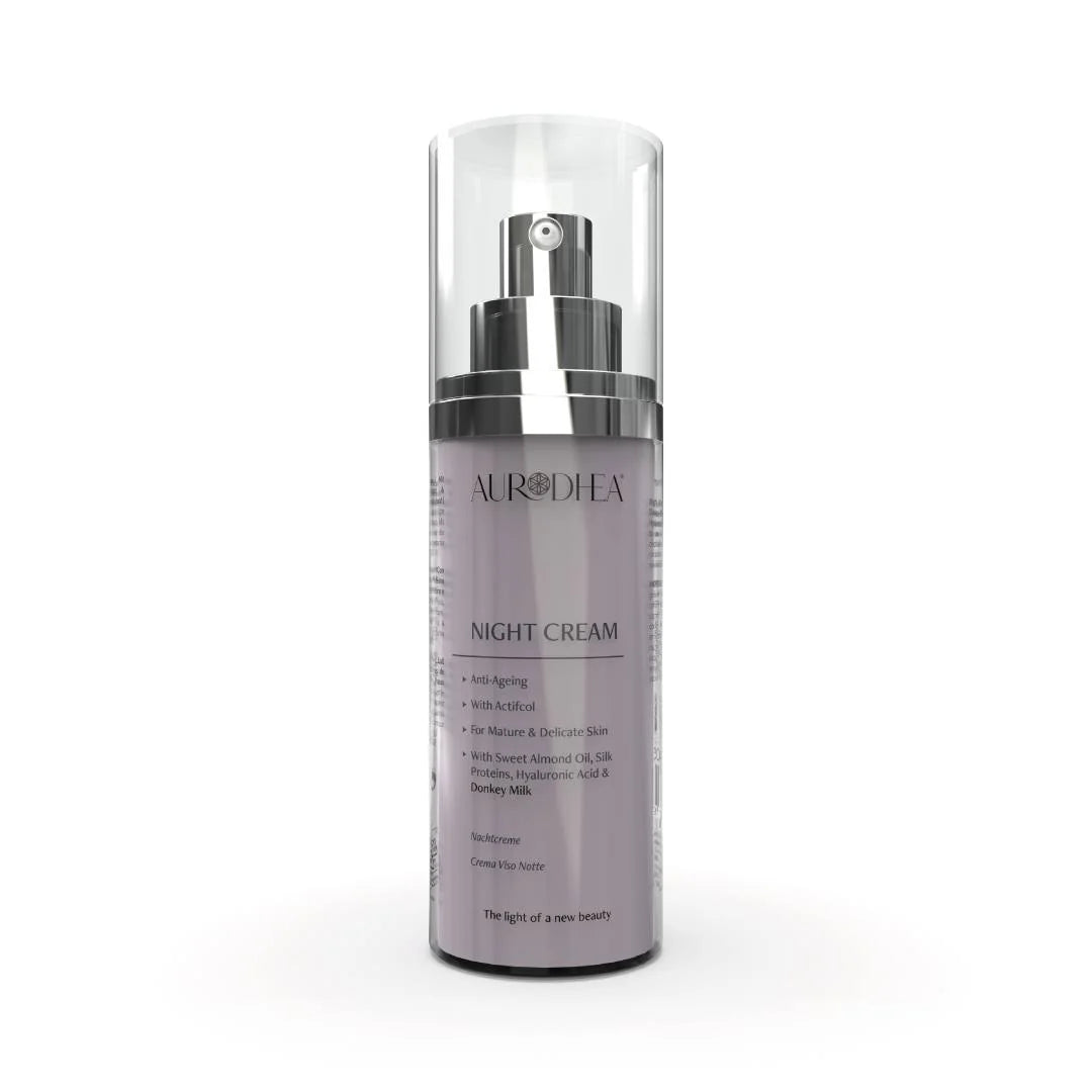 Cremă de Față de Noapte cu Lapte de Măgăriță - 50ML