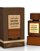 Milestone Brown Leather Eau de Parfum Unisex 100 ml