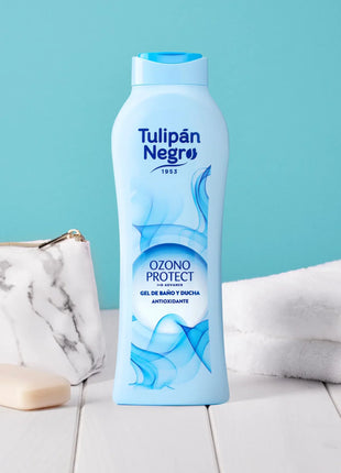 Gelul de duș Tulipán Negro Ozono Protect 650 ml