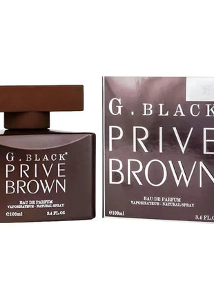 Paris Corner G. Black Privé Brown Eau de Parfum pentru Bărbați 100 ml