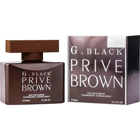 Paris Corner G. Black Privé Brown Eau de Parfum pentru Bărbați 100 ml