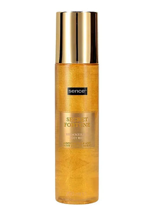 Spray de Corp cu Sclipici Sence Secret Fortune Gold 200 ml