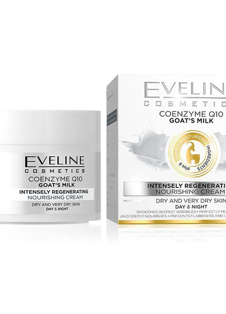 Crema fata Lapte de capra Eveline Coenzima Q10