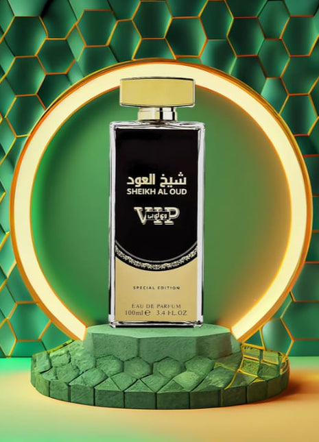 Apa de Parfum Sheikh Al Oud Vip, Wadi Al Khaleej, Barbati - 100ml