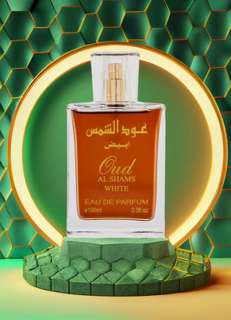 Apa de Parfum Oud Al Shams White, Wadi Al Khaleej, Unisex - 100ml