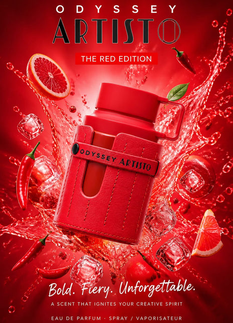 Armaf Odyssey Artisto The Red Edition Eau de Parfum Unisex 100 ml