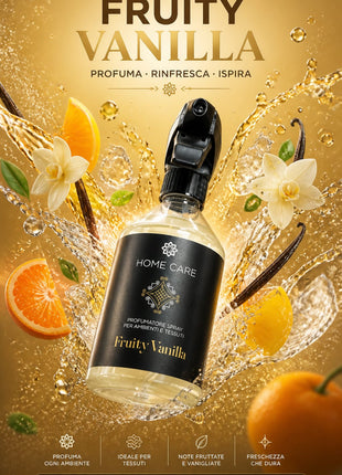Home Care Fruity Vanilla – Odorizant Spray pentru Ambianță și Țesături