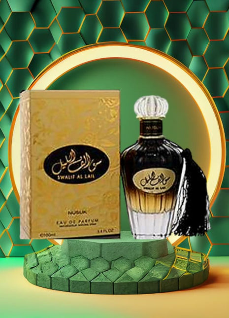 Apa de Parfum Swalif Al Lail, Nusuk, Barbati- 100ml