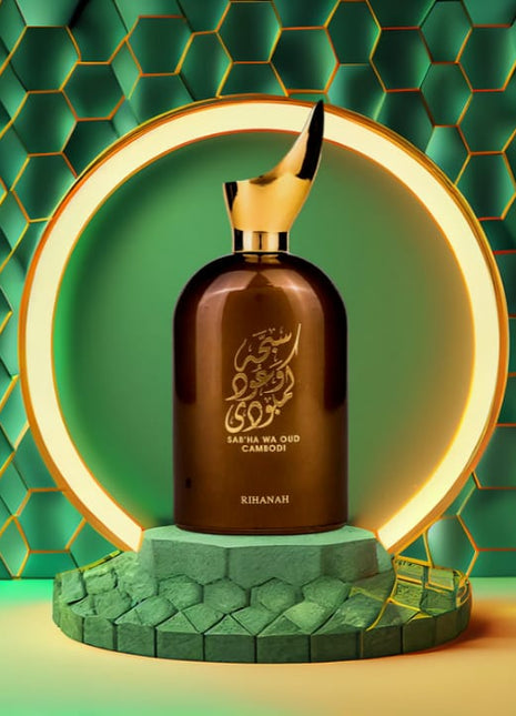 Apa de Parfum Sab'ha Wa Oud Cambodi, Rihanah, Barbati - 100ml