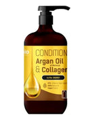 Balsam de par cu Ulei de argan si Colagen, pentru regenerare, Bio Naturell, 946ml