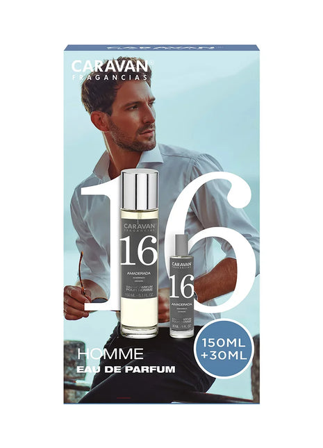 Set Parfum Caravan Nr.16 Unico Amaderada 150+30ml