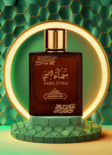 Apa de Parfum Sama Dubai Golden Oud, Suroori, Unisex - 100ml