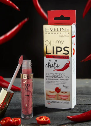 Luciu cu efect de marire Eveline Oh! My Lips Chili