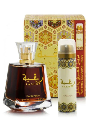 Set Raghba For Woman- Lattafa, Femei, Apa de Parfum - 100ml + Deo - 50ml