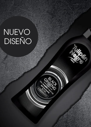 TULIPAN NEGRO GEL DUS 650ML BLACK GINSENG