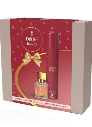 Set women Desire Rouge cu deodorant 75ml si edt 30ml