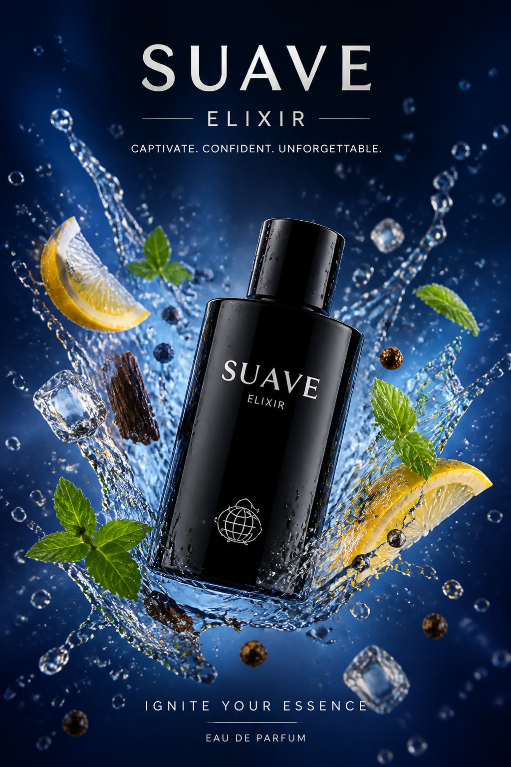 Fragrance World Suave Elixir Extrait de Parfum for Men 80 ml