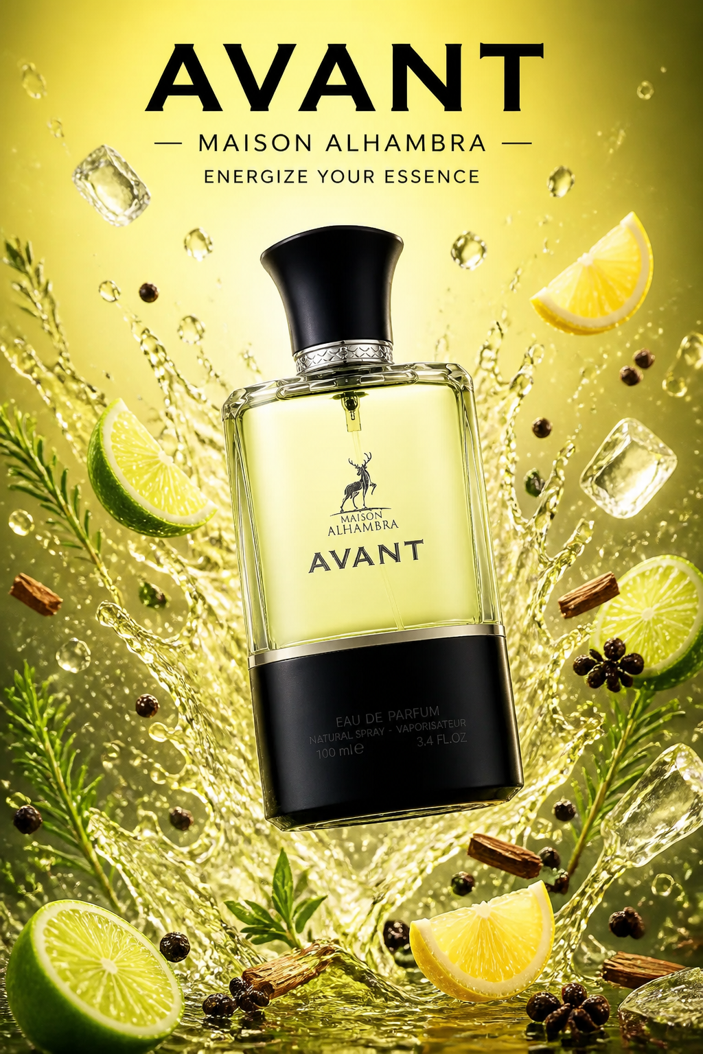 Maison Alhambra Avant Eau de Parfum for Men 100 ml