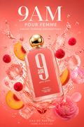 Afnan 9 AM Pour Femme Eau de Parfum for Women 100 ml