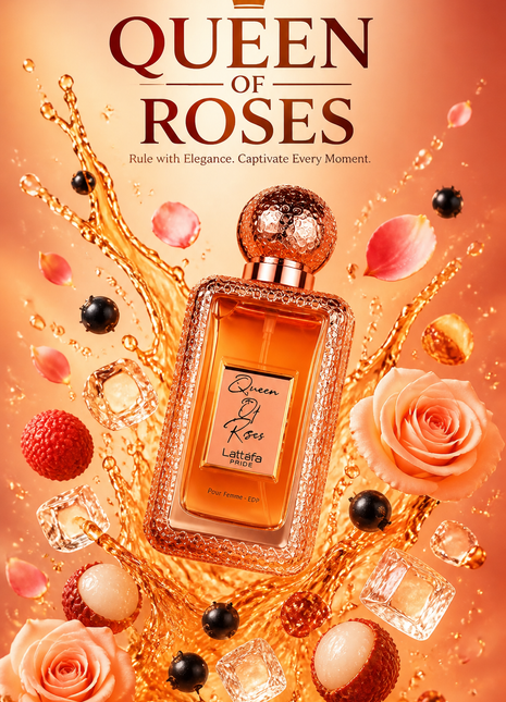 Lattafa Queen of Roses Eau de Parfum pentru Femei 100 ml