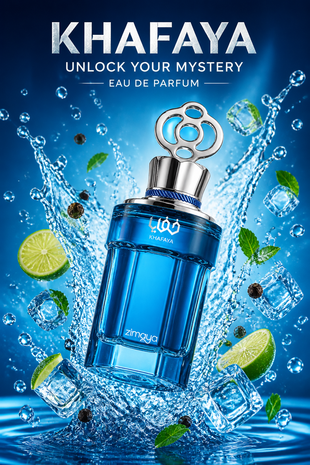 Zimaya Khafaya Blue Eau de Parfum for Men 100 ml