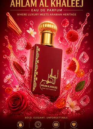 Ard Al Zaafaran Ahlam Al Khaleej Eau de Parfum pentru Bărbați 80 ml
