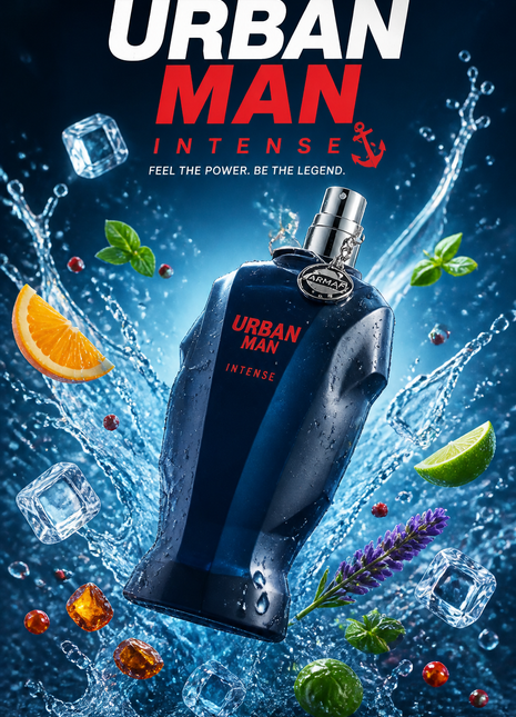 Fragrance World Urban Man Ultra Eau de Parfum pentru Bărbați 100 ml