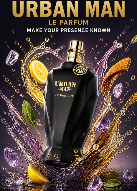 Fragrance World Urban Man Le Parfum Eau de Parfum pentru Bărbați 90 ml